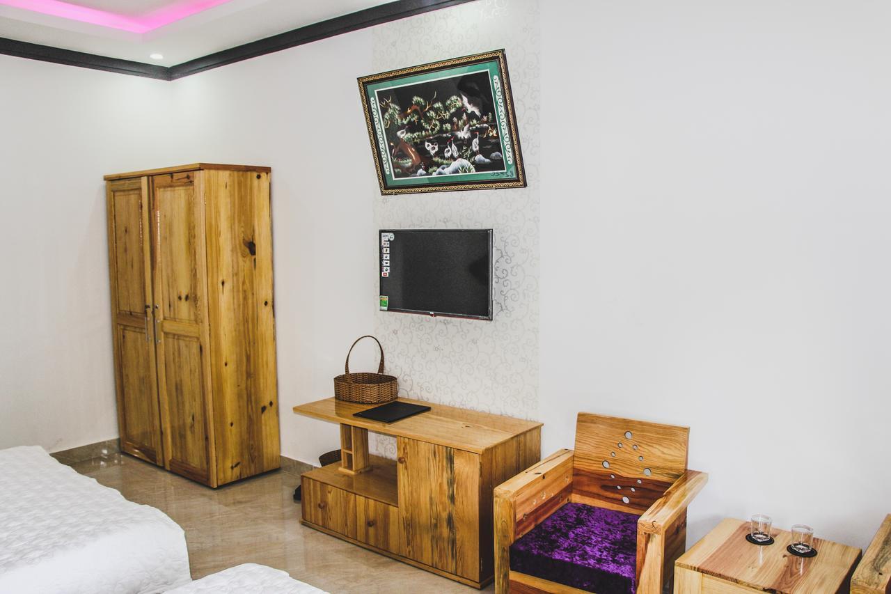 New Gold Hotel Duc Trong Bagian luar foto