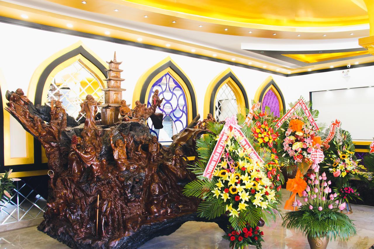 New Gold Hotel Duc Trong Bagian luar foto